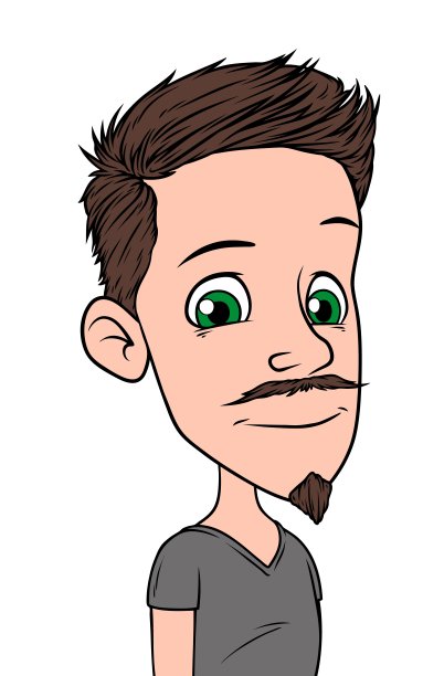 卡通男孩人物肖像矢量头像图片下载