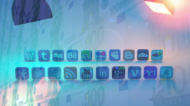 社交媒体网络图片下载