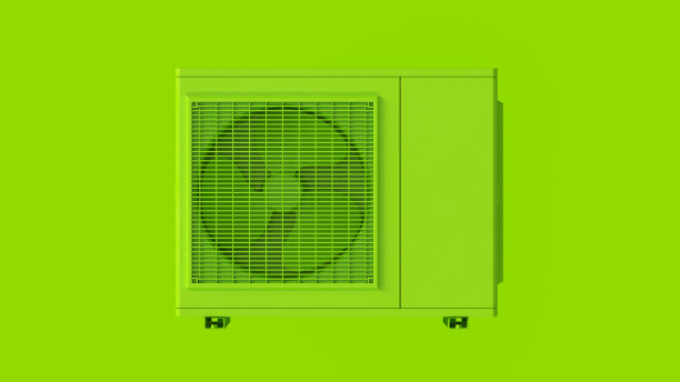 石灰绿办公室空调图片下载