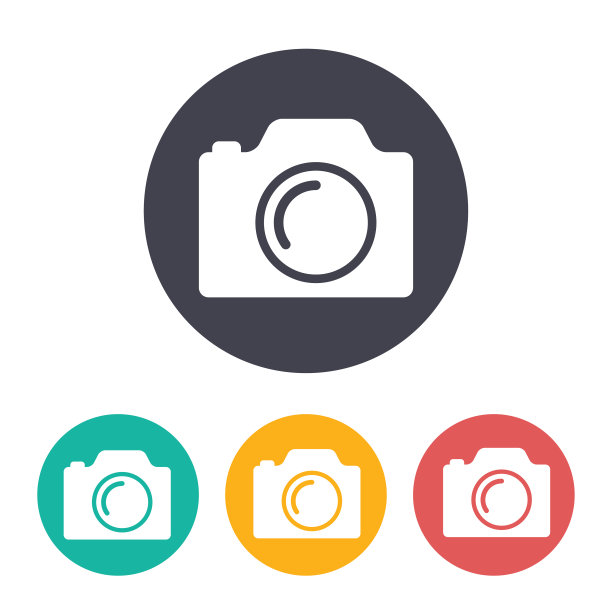 照片相机插图。拍摄图片矢量图标图片下载