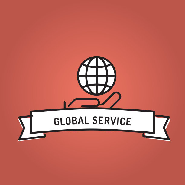 全局服务线路图标集图片下载