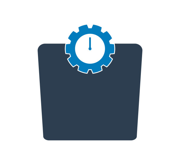 体重刻度图标。平面型矢量EPS。图片下载