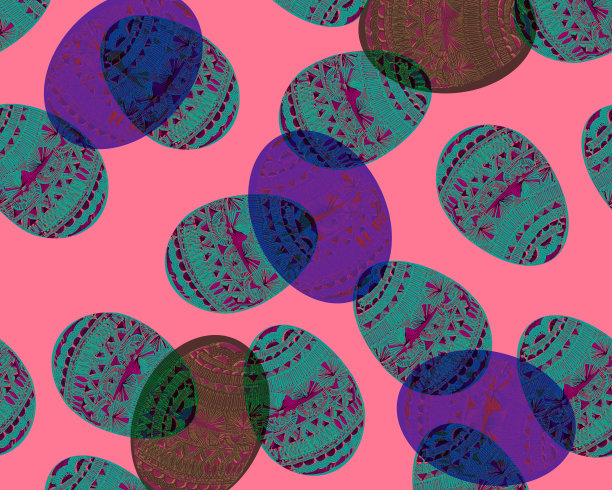 复活节快乐！复活节彩蛋背景图片下载