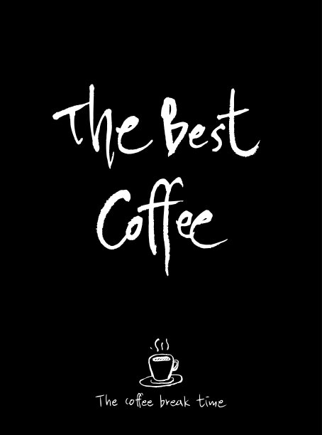 咖啡馆的海报图片下载