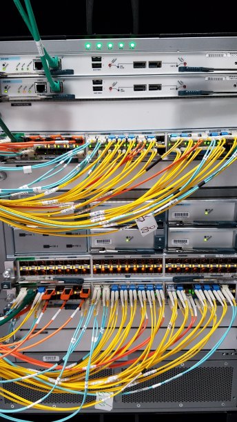 连接交换机的光纤图片下载