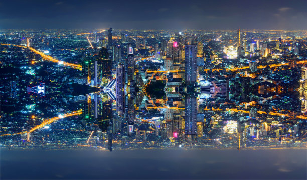 高观城采用侧倒工艺风格图片下载