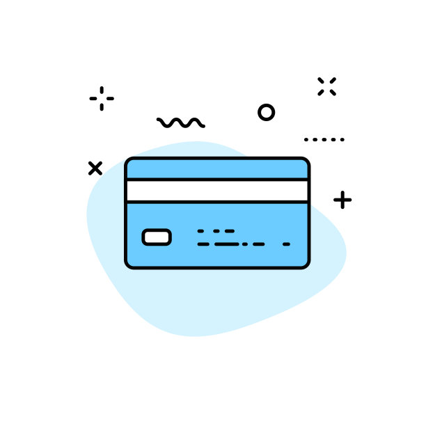 电子商务和购物网站图标在线条风格。手机商店，数字营销，银行卡，礼品。矢量插图。图片下载