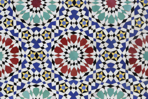 摩洛哥的瓷砖图片下载