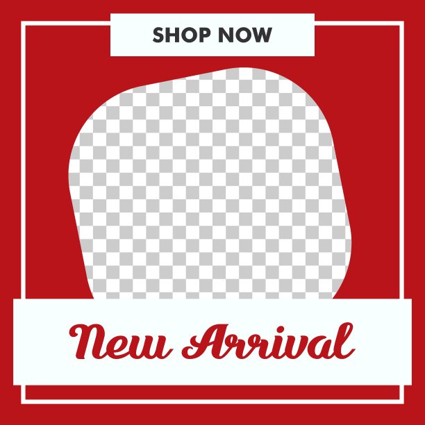 时尚社交媒体帖子模板设计向量图片下载