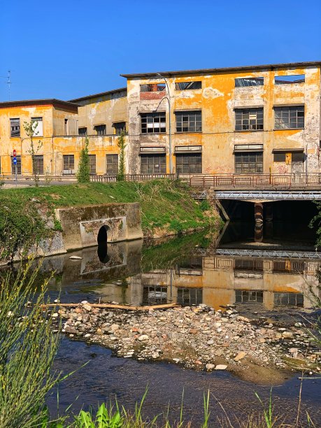 废弃的工厂图片下载