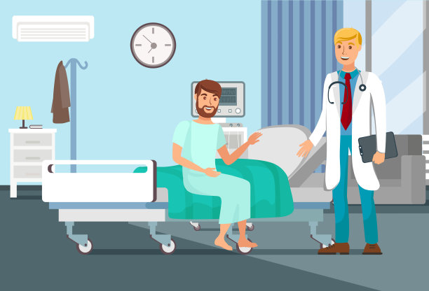 术后观察平面矢量图图片下载