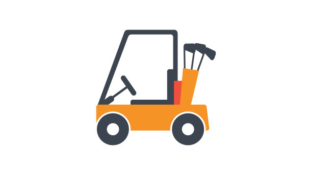 高尔夫球车图标图片下载