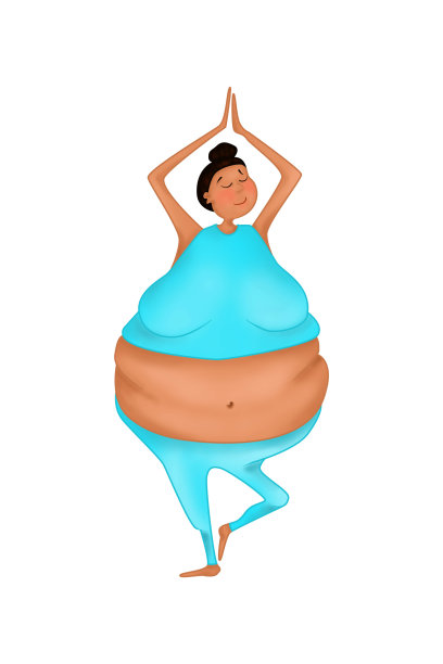 女孩做瑜伽图片下载