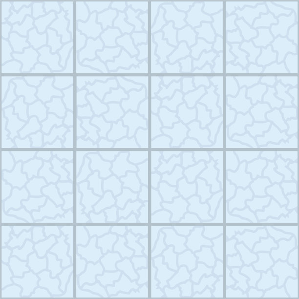 蓝色大理石瓷砖无缝图案。向量的背景。图片下载