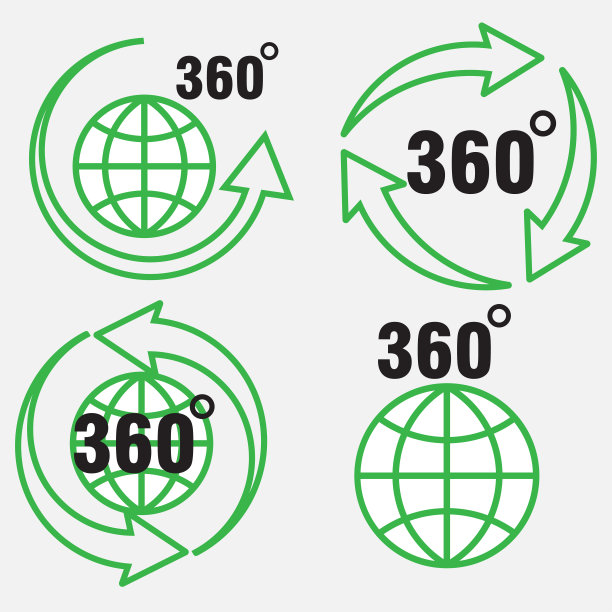 360度矢量图象图片下载
