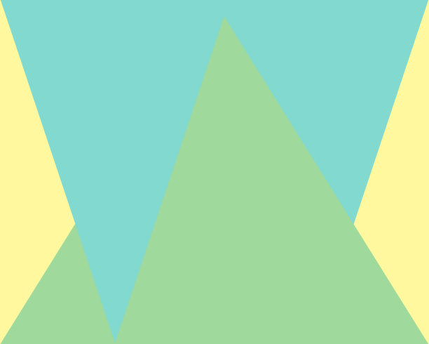 抽象几何背景多色三角形图片下载