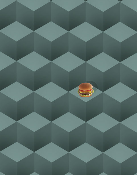 汉堡在多维数据集图片下载