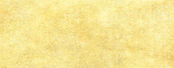 长全景纸背景在水平位置。黄色的旧纹理和老式的乡村纸。图片下载