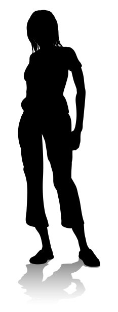 年轻人轮廓图片下载