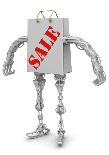 出售。标签购物袋在风格的电子人图片下载