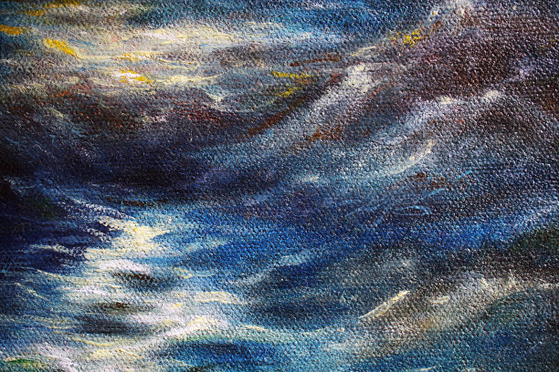 油画的一部分图片下载