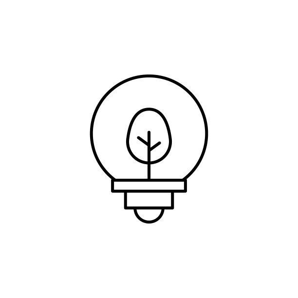 生态，地球日，灯泡，芽图标。元素地球日的图标。细线图标用于网站设计和开发，应用程序开发。溢价图标图片下载