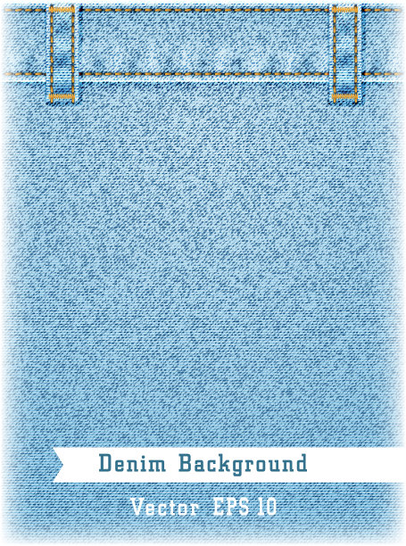 现实的蓝色牛仔裤背景。牛仔质感搭配牛仔腰带。图片下载