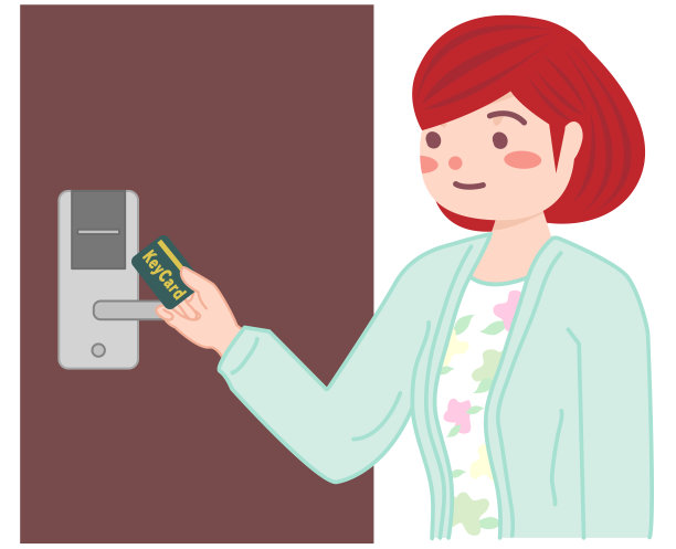 女人用的是卡钥匙图片下载