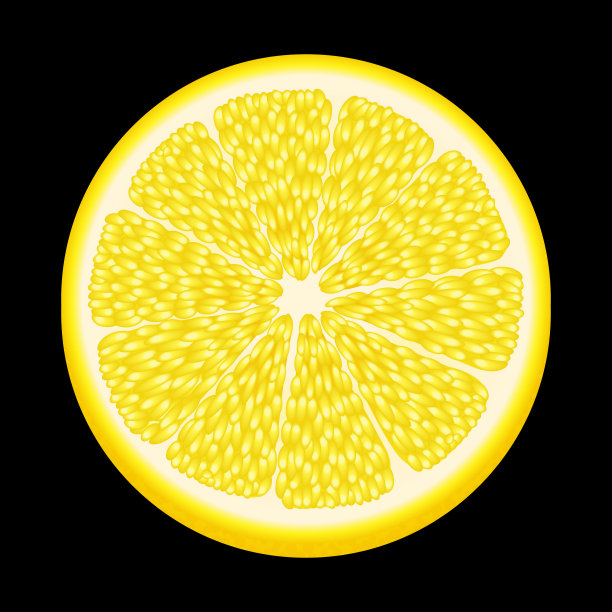 带叶子的新鲜柠檬水果。柑橘类集合图片下载