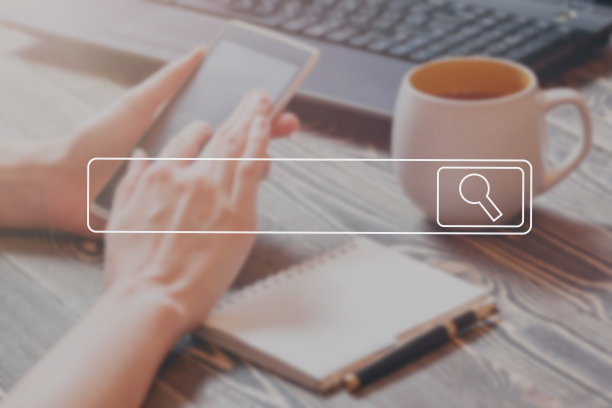 搜索浏览互联网数据信息网络概念软焦点图片Vintage概念。图片下载