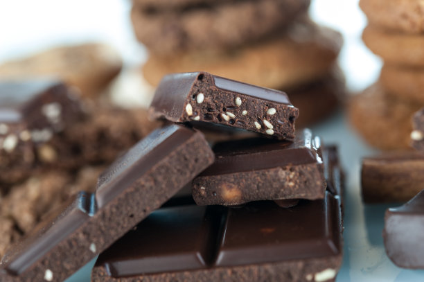 各种酥饼，燕麦饼干，巧克力饼干和巧克力的种子和坚果。图片下载