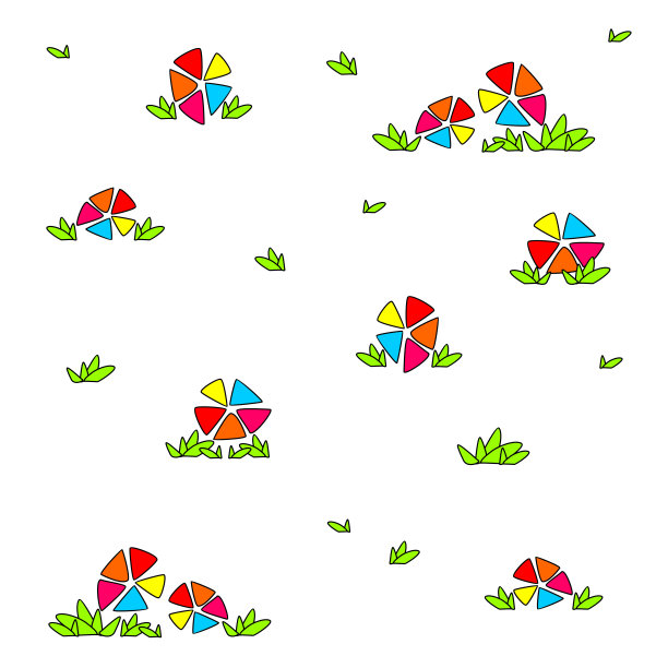 明亮的色彩斑斓的鲜花图片下载