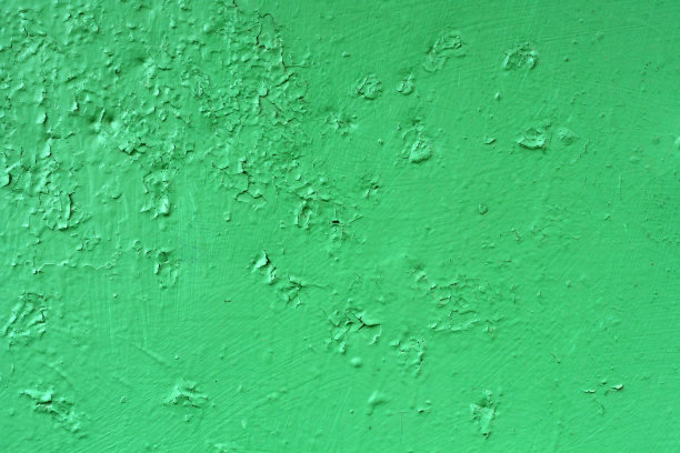 绿色油漆的旧墙背景或纹理图片下载