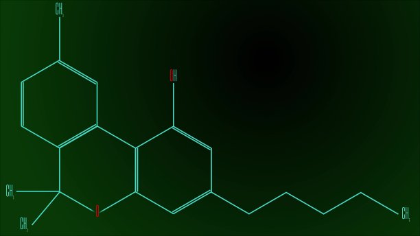 大麻酚分子的化学式图片下载