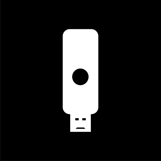 Pendrive图标-存储符号向量图片下载