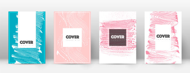 封面页设计模板。潮人小册子layou图片下载