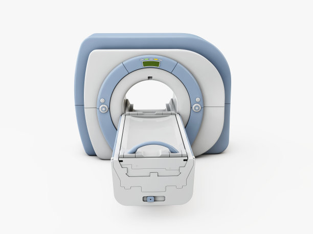 磁共振成像设备。孤立的MRI扫描仪3d插图。图片下载
