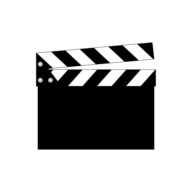 电影拍手矢量图标图片下载