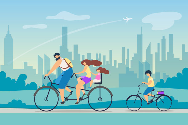 积极的生活方式积极的影响健康向量。图片下载