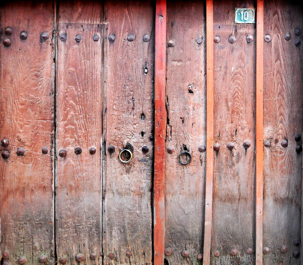 古老的木门图片下载