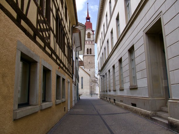 温特图尔城市教堂图片下载