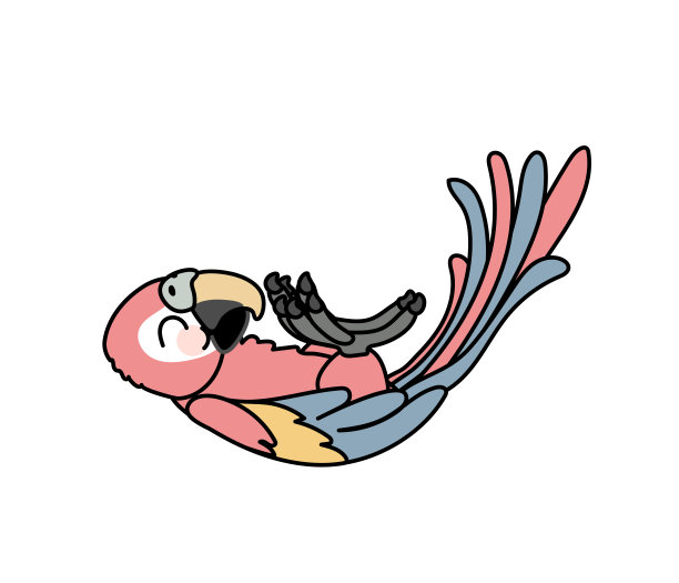 矢量scandi卡通动物剪辑艺术图片下载