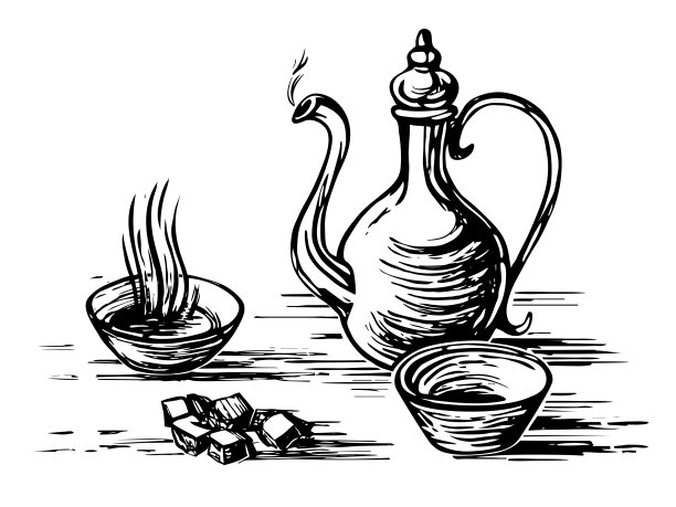 东方茶雕刻图片下载