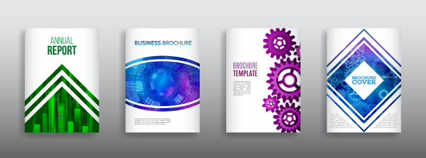 电路板背景杂志封面。图片下载