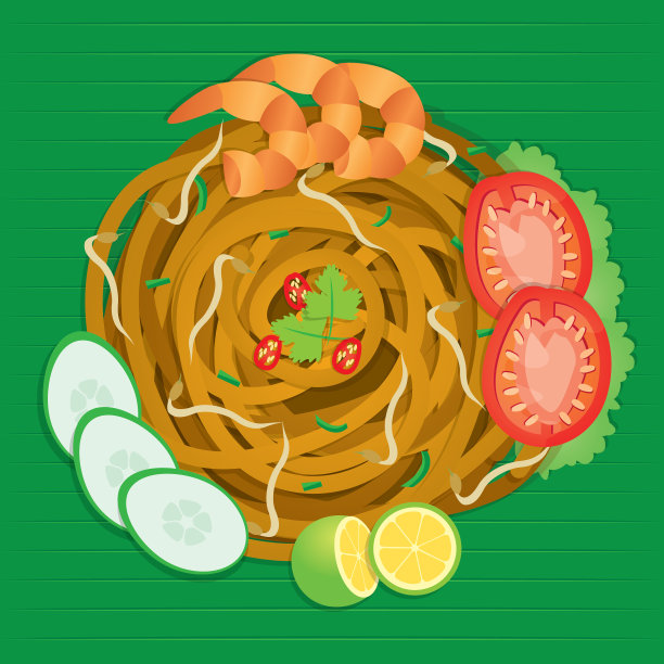 Mee goreng意为“炒面”，是一种通常辛辣的炒面菜肴，起源于东南亚，在印度尼西亚、马来西亚、文莱和新加坡很常见。图片下载