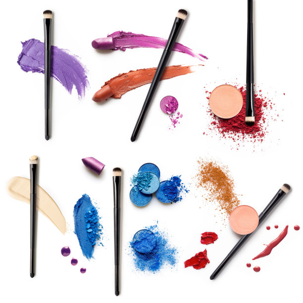 化妆品的样布。图片下载