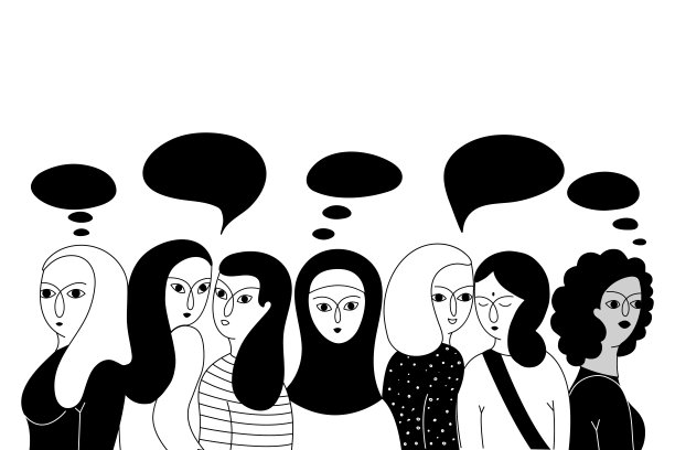 多文化女性群体图片下载