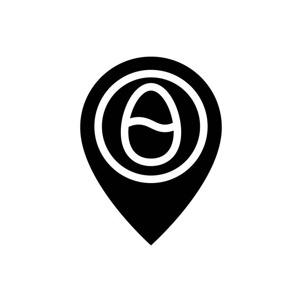 图钉矢量图，复活节图标图片下载
