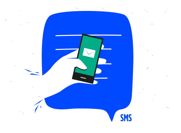 现代短信插画图片下载