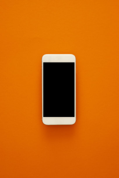 智能手机橙色图片下载